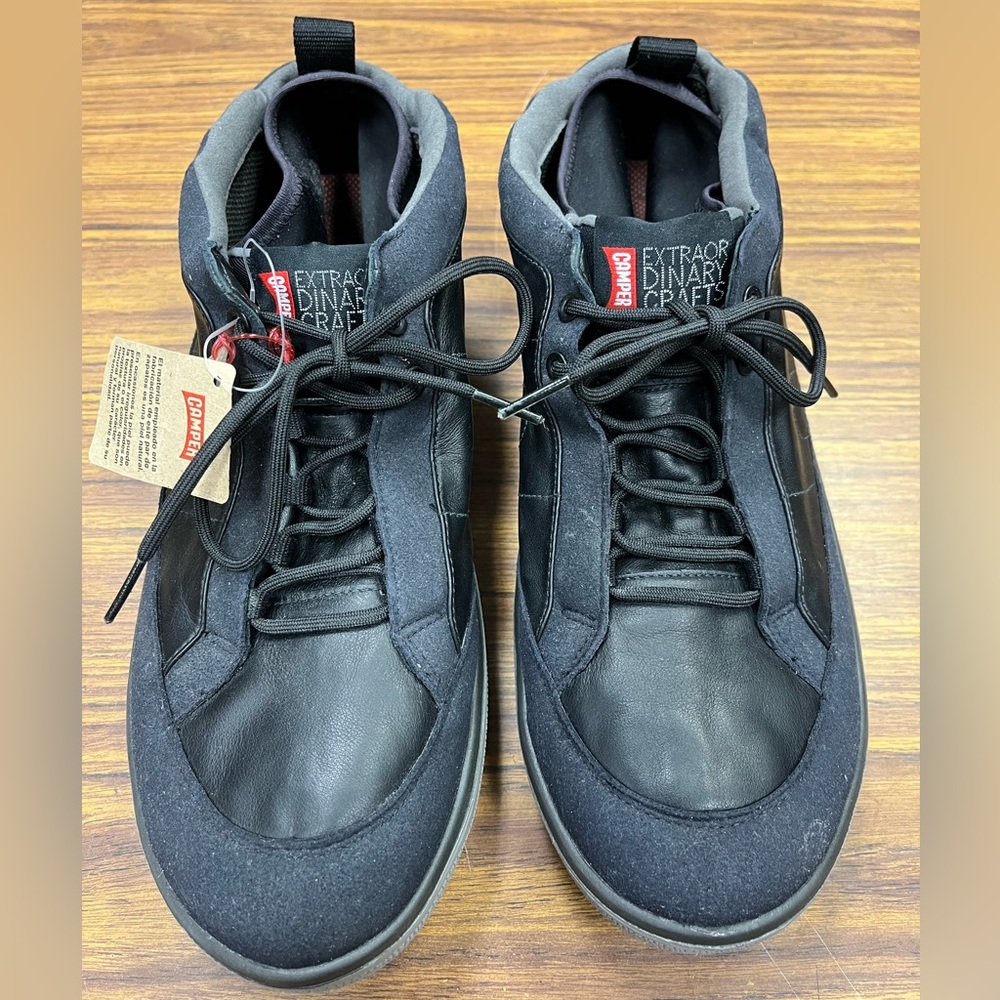 Camper Waterproof Black Shoe size EU 46 / US 12 New With Tags